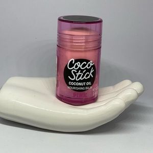 Pink Victoria Secret coconut oil balm